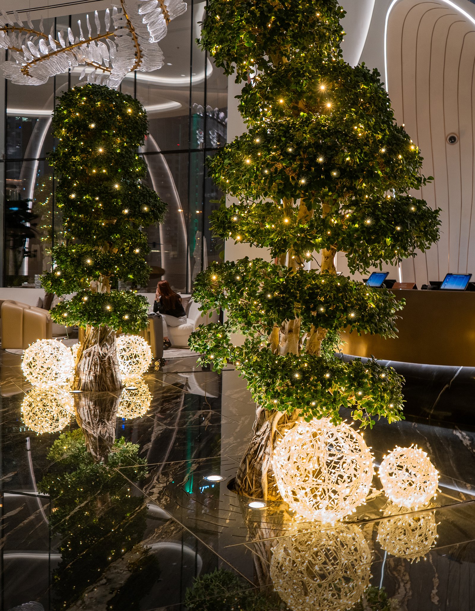 Ciel Tower Dubai Contemporary Christmas