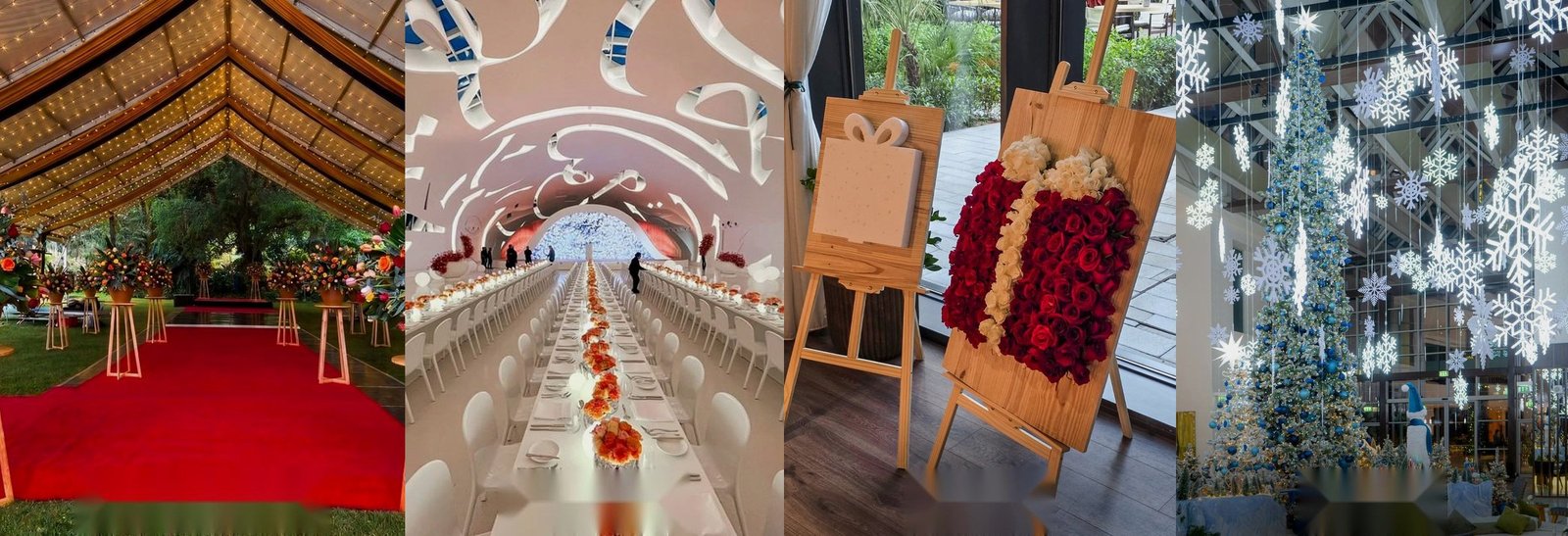 Selection of international festive installations
